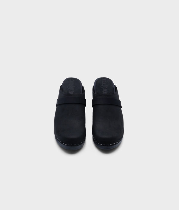 Sandgrens Dublin Classic Clog Mule Black