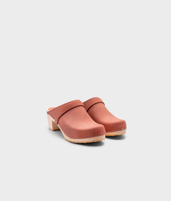 Sandgrens Dublin Classic Clog Mule Blush