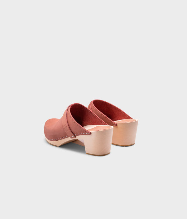 Sandgrens Dublin Classic Clog Mule Blush