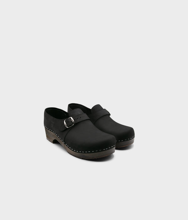 Sandgrens Gunnar Closed-back Clogs Black
