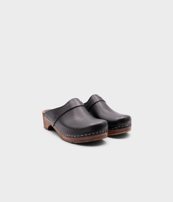 Sandgrens Malmö Classic Clog Mule Black