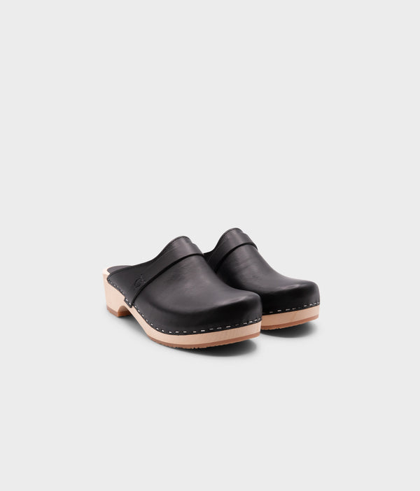 Sandgrens Malmö Classic Clog Mule Black