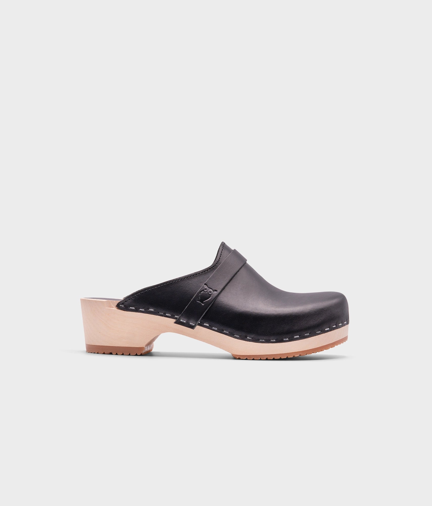 sandgrens Malmö classic clog mule Black