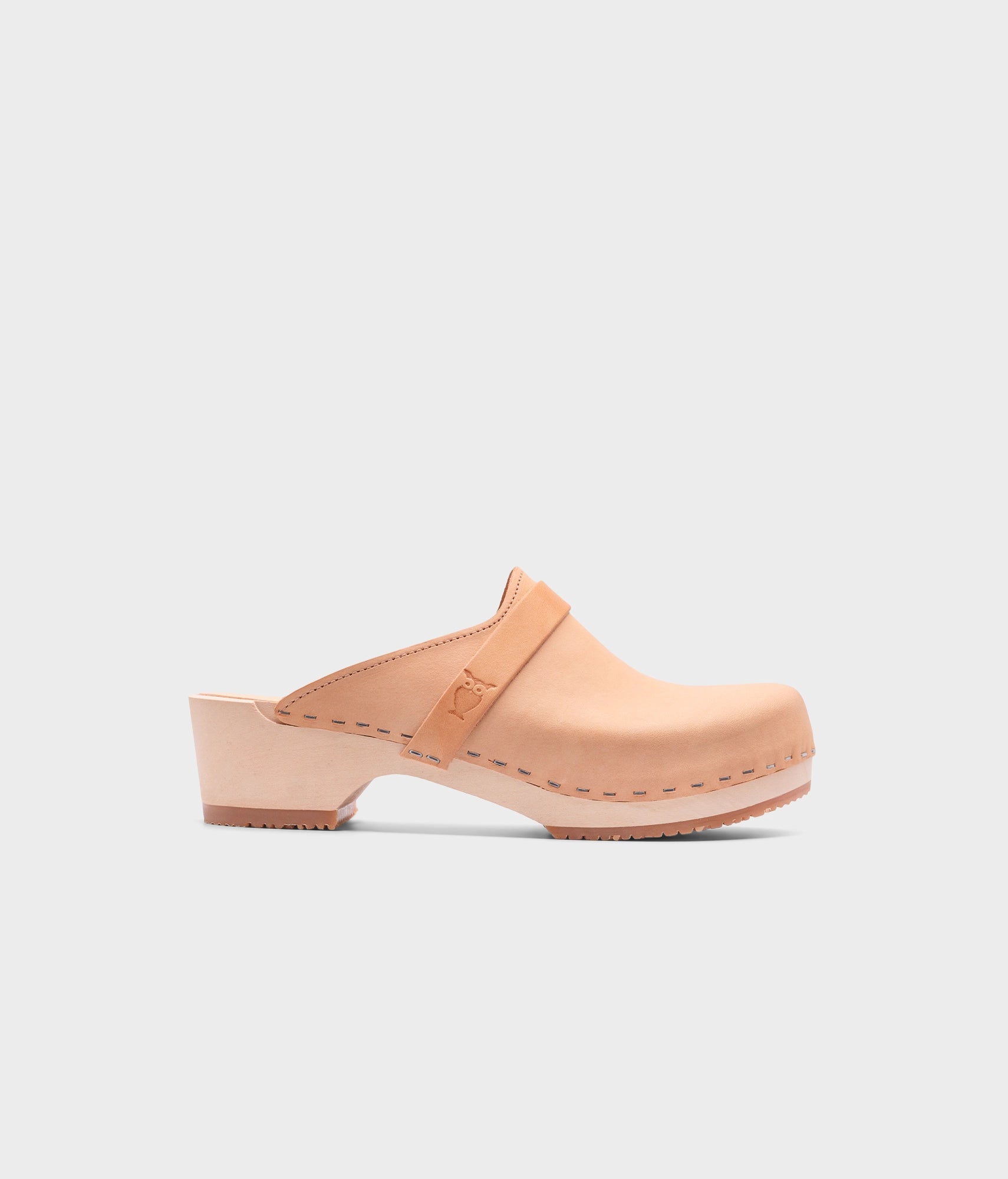sandgrens Malmö classic clog mule Ecru