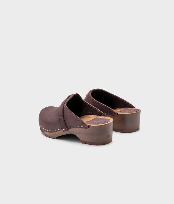 Sandgrens Malmö Classic Clog Mule Fudge