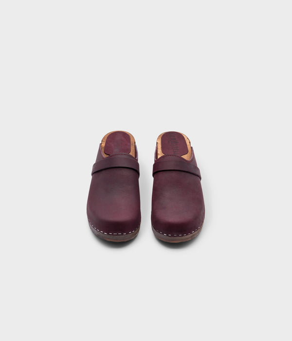 Sandgrens Malmö Classic Clog Mule Plum