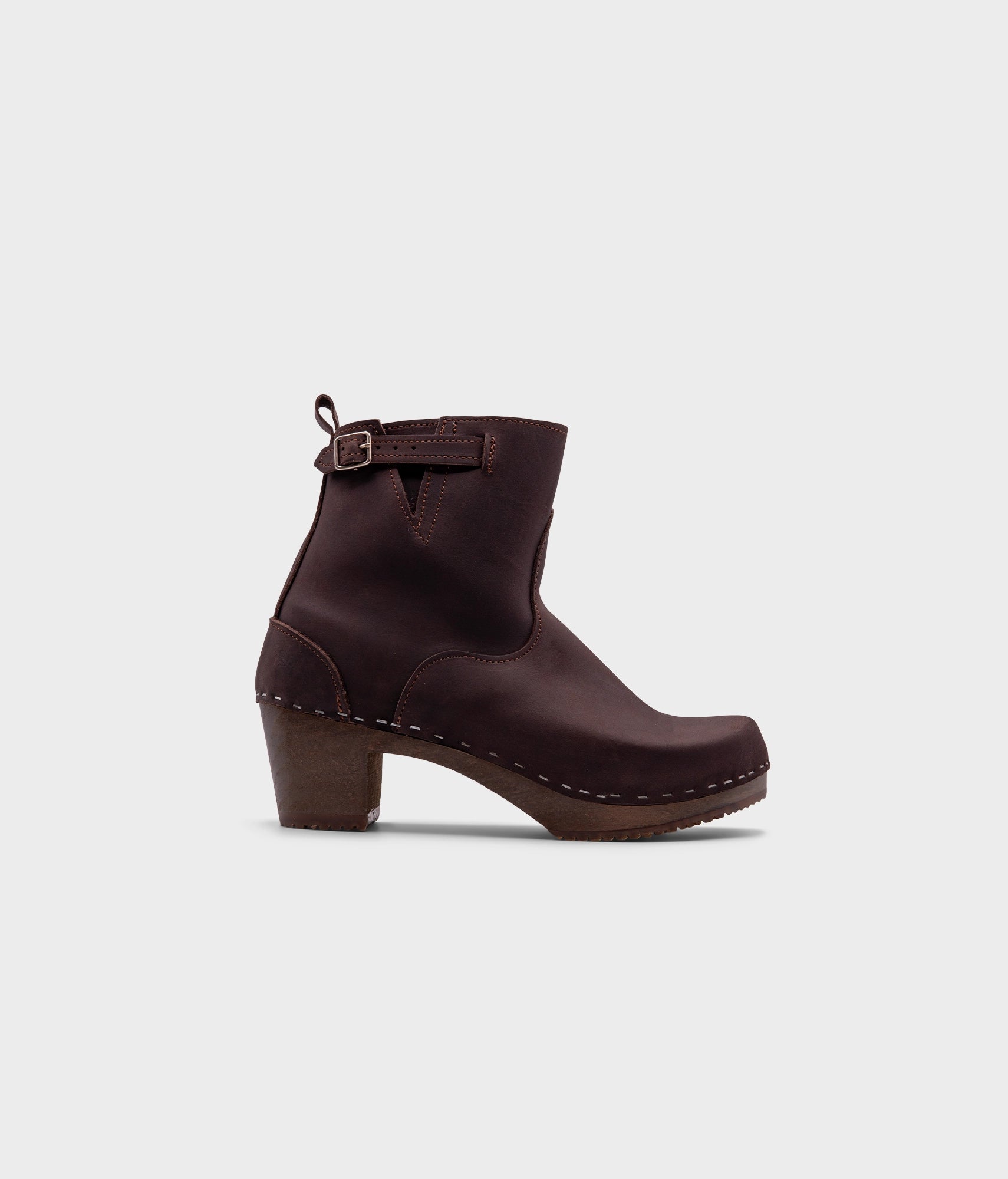 sandgrens Manhattan clog boots Fudge