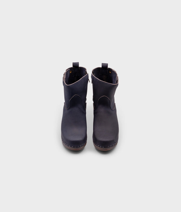 Sandgrens Manhattan Clog Boots Navy
