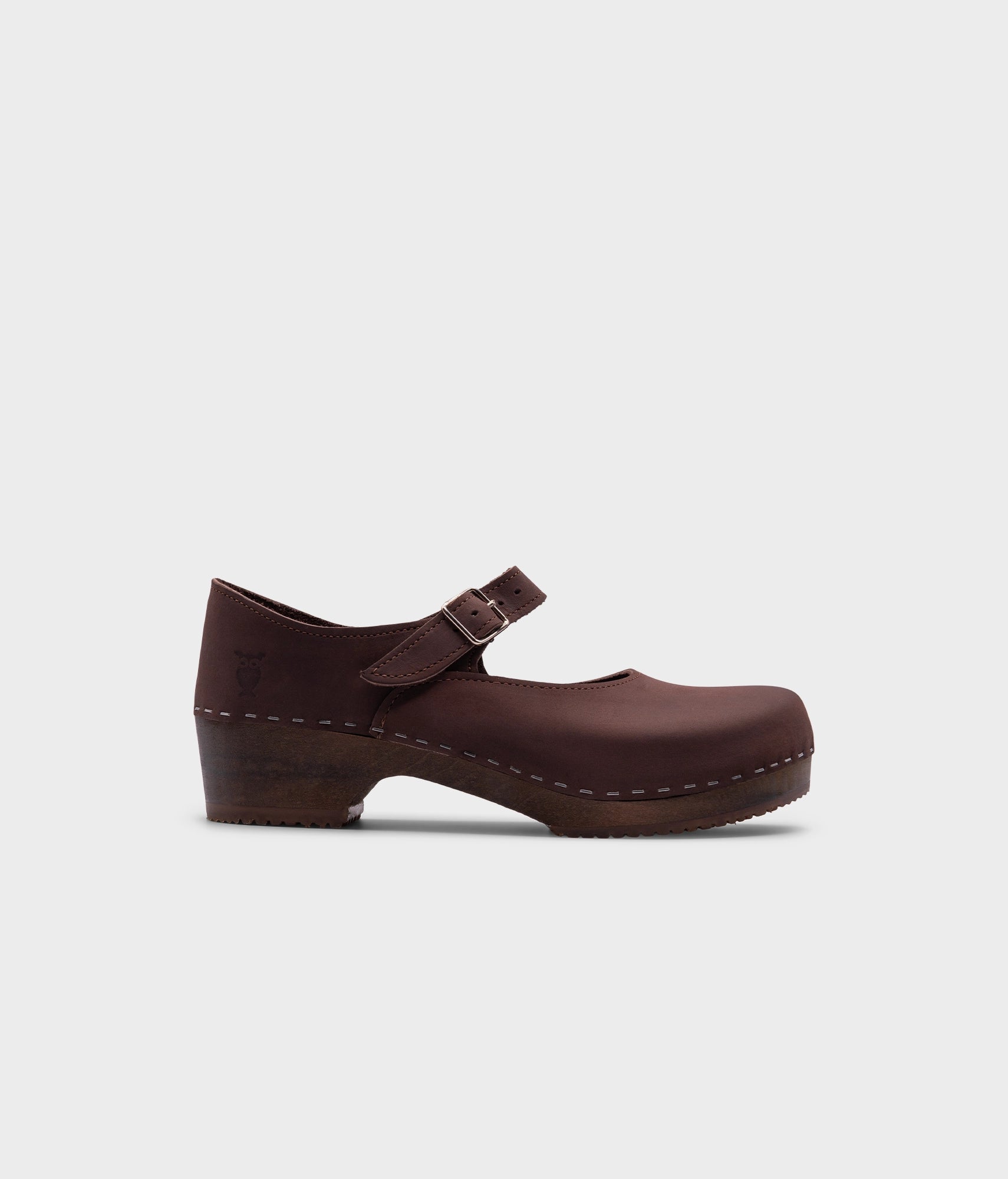 sandgrens Mary Jane clogs Fudge