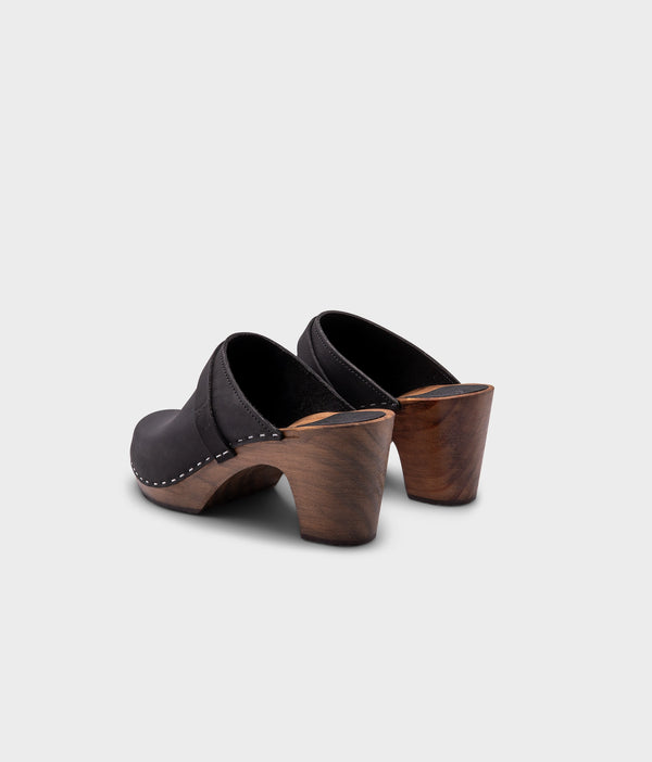 Sandgrens Maya Classic Clog Mule Black