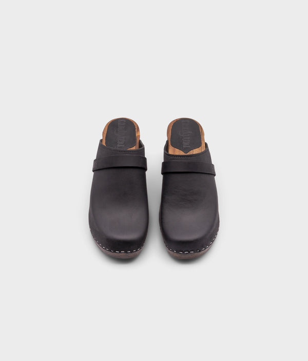 Sandgrens Maya Classic Clog Mule Black