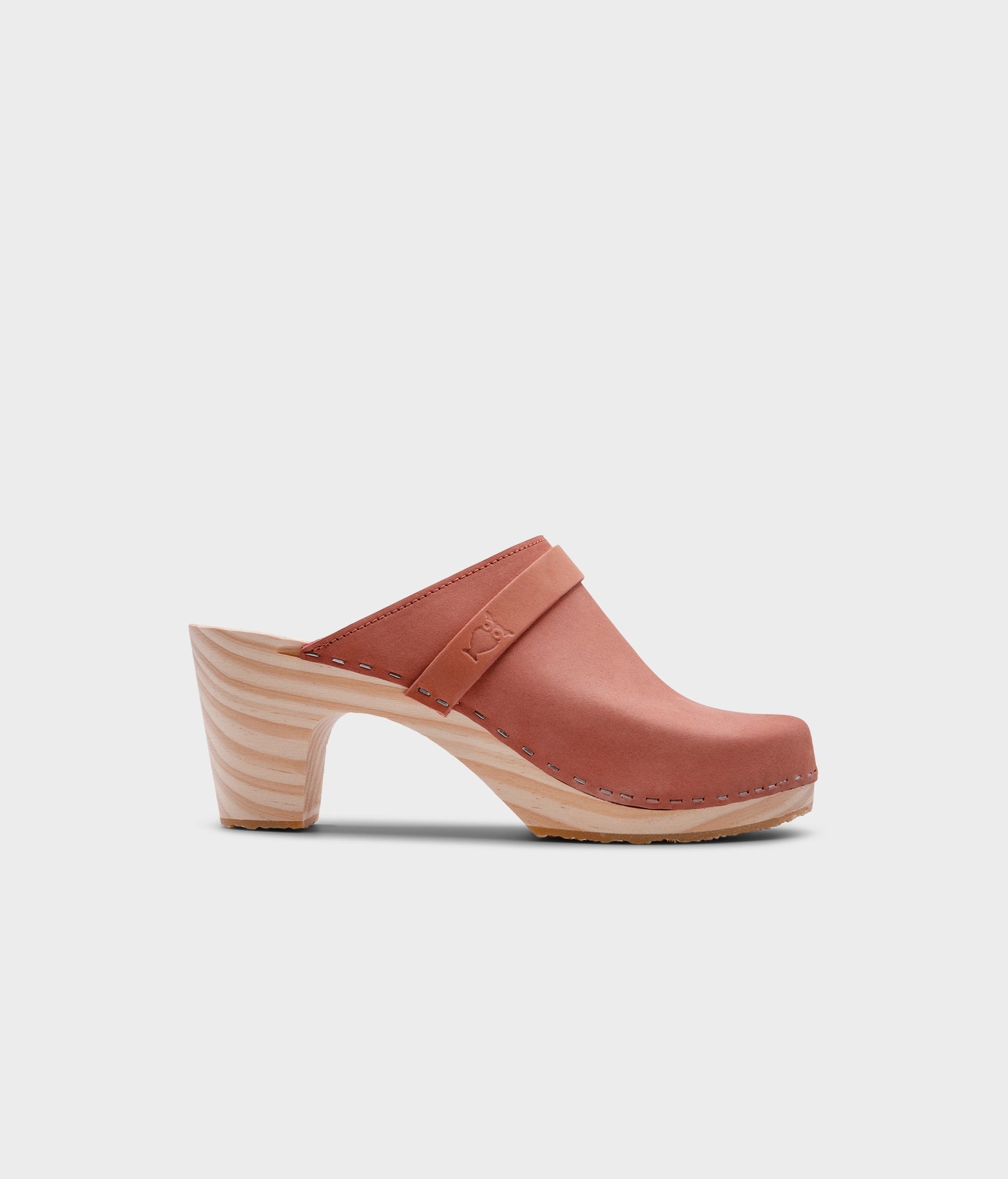 sandgrens Maya classic clog mule Blush