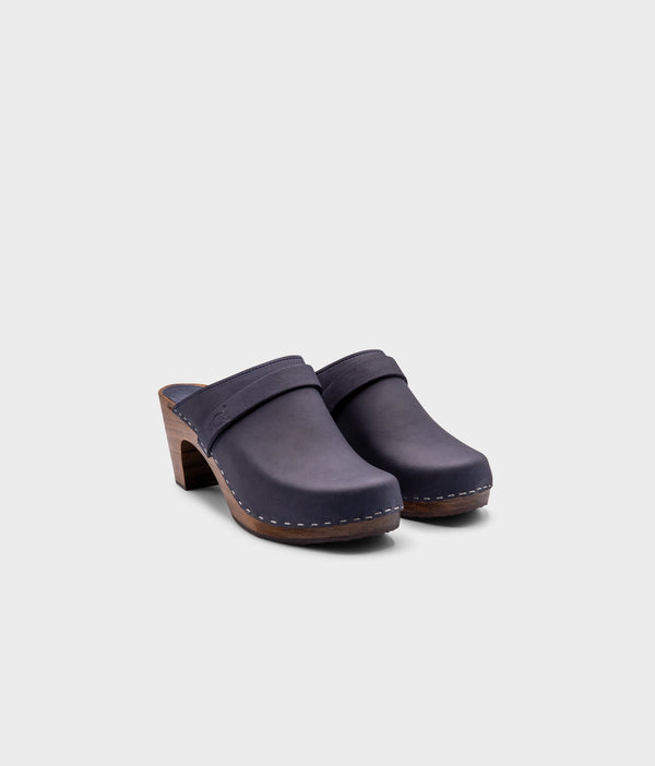 Sandgrens Maya Classic Clog Mule Navy