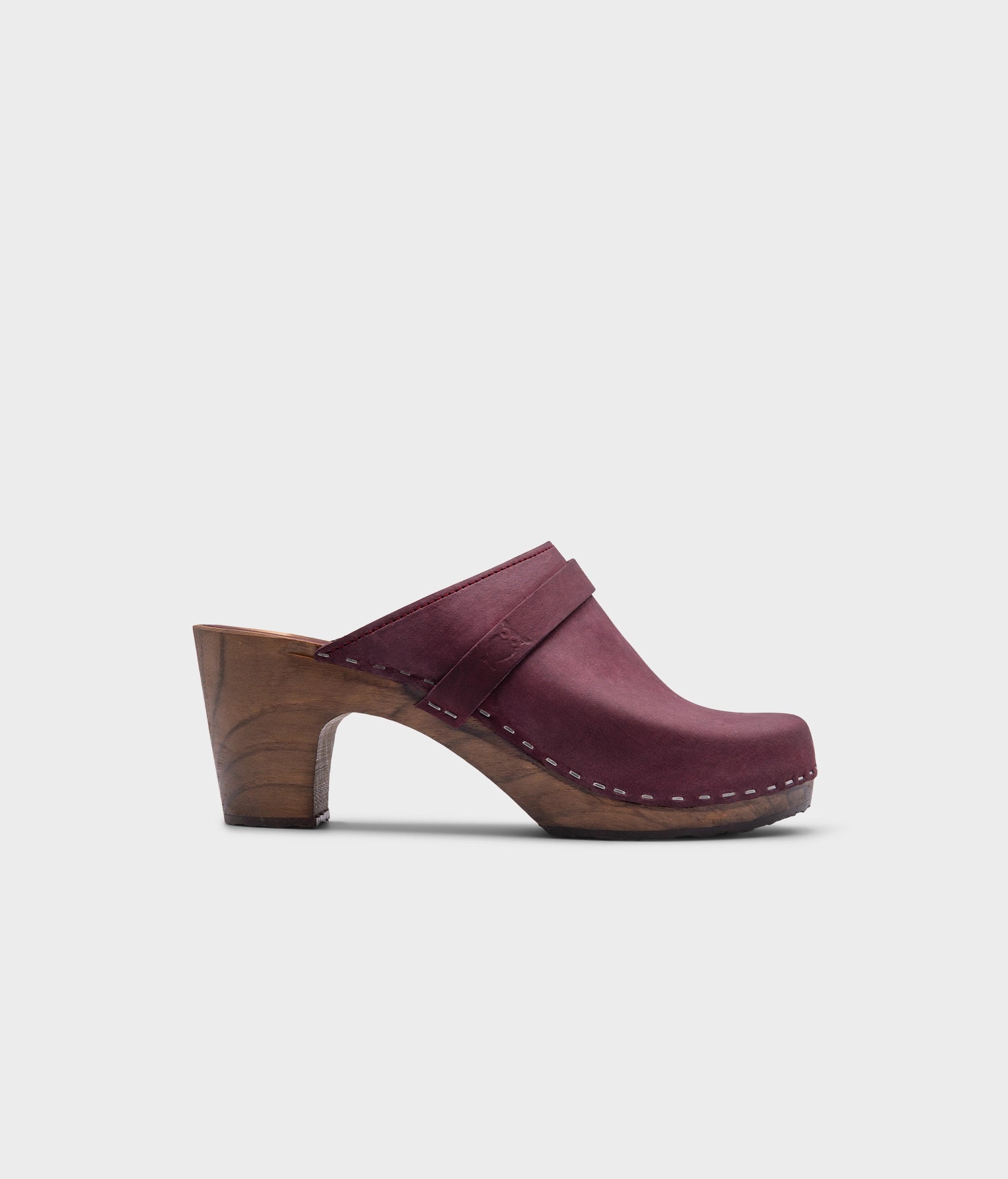 sandgrens Maya classic clog mule Plum