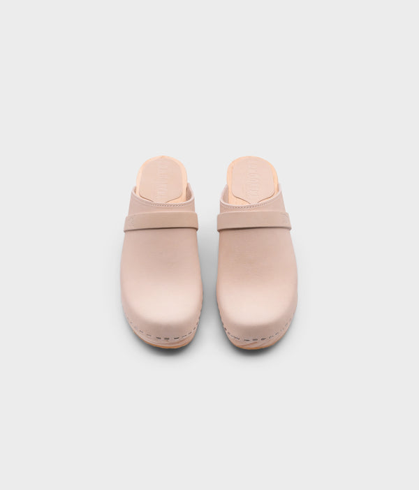 Sandgrens Maya Classic Clog Mule Sand