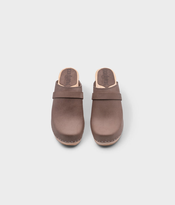 Sandgrens Maya Classic Clog Mule Stone