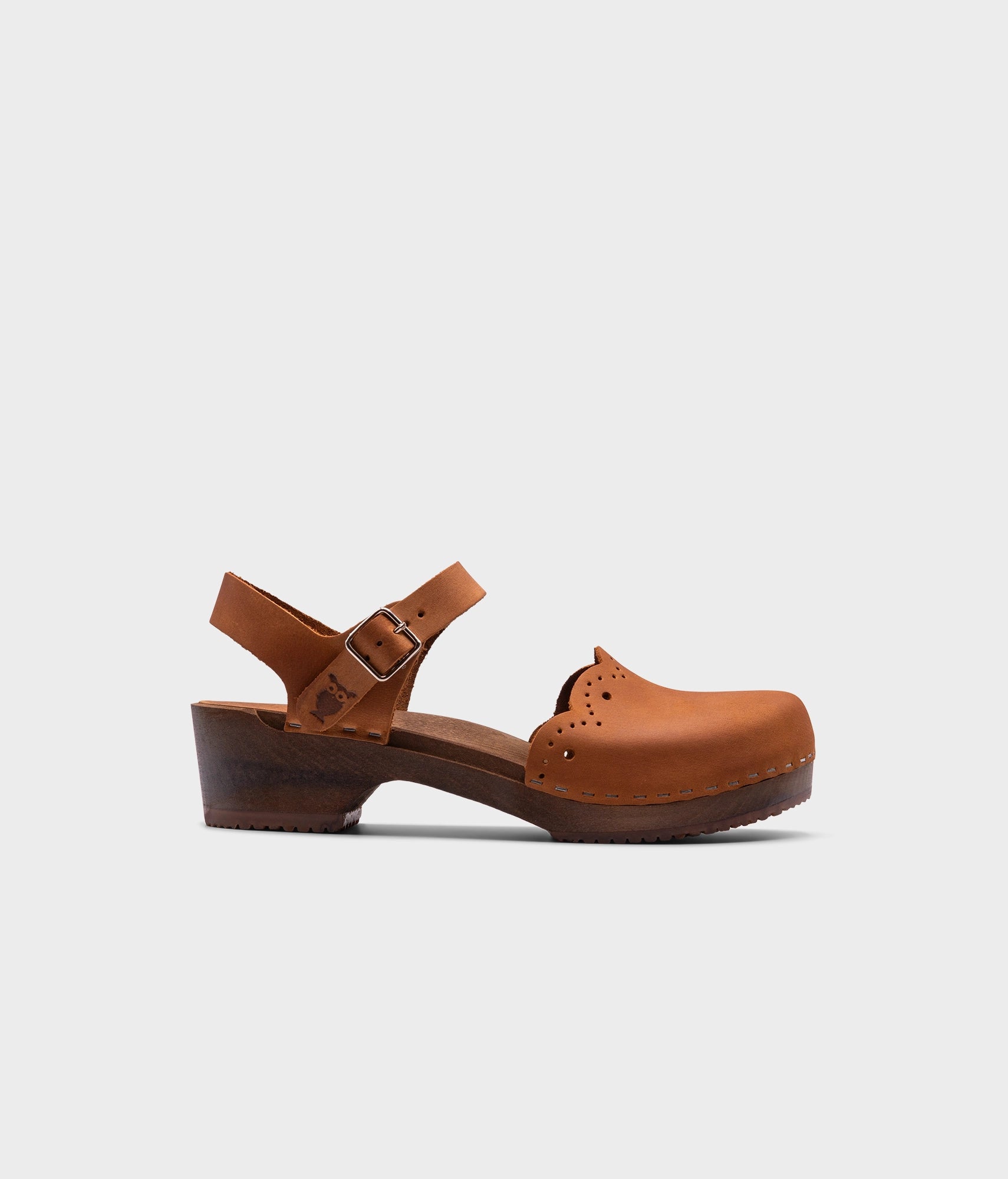 sandgrens Milan clog sandals Dexter Tan