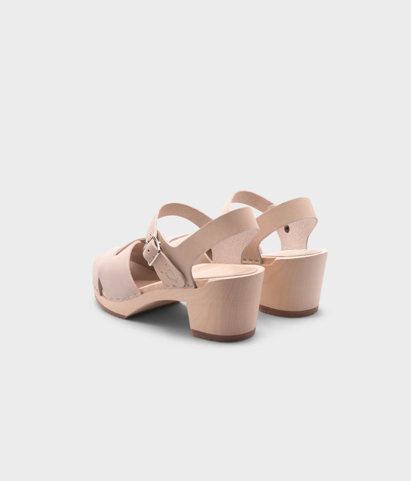 Sandgrens Monroe Crossed Clog Sandal Sand