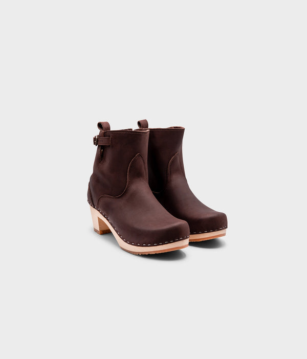Sandgrens New York Clog Boots Fudge