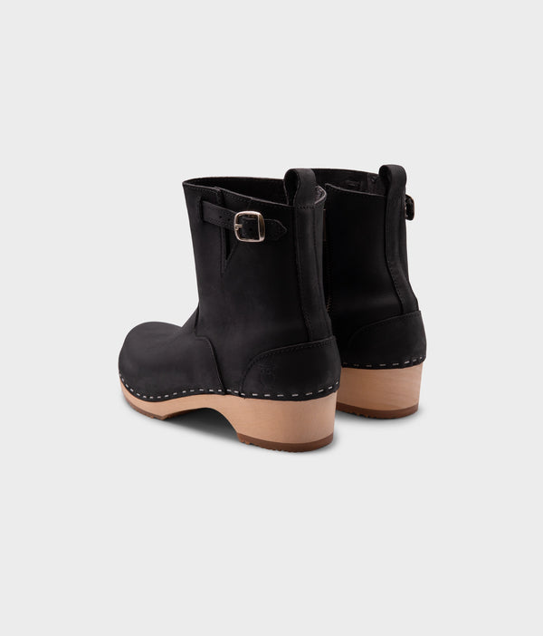 Sandgrens New York Low Clog Boots Black