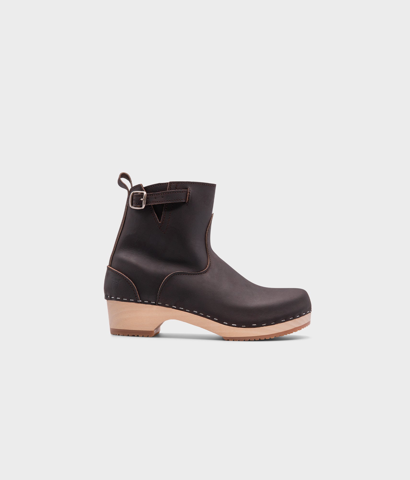 sandgrens New York low clog boots Fudge