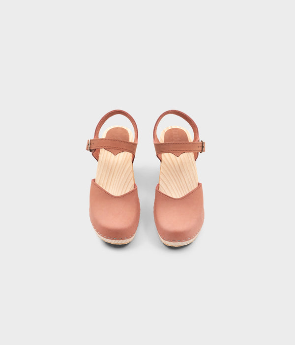 Sandgrens Nora Classic Clog Sandal Blush