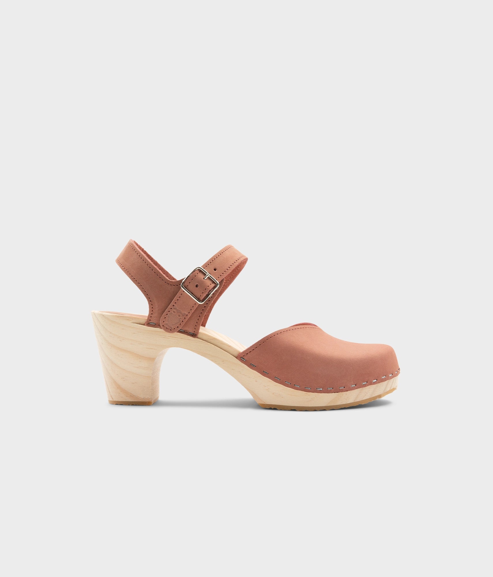sandgrens Nora classic clog sandal Blush