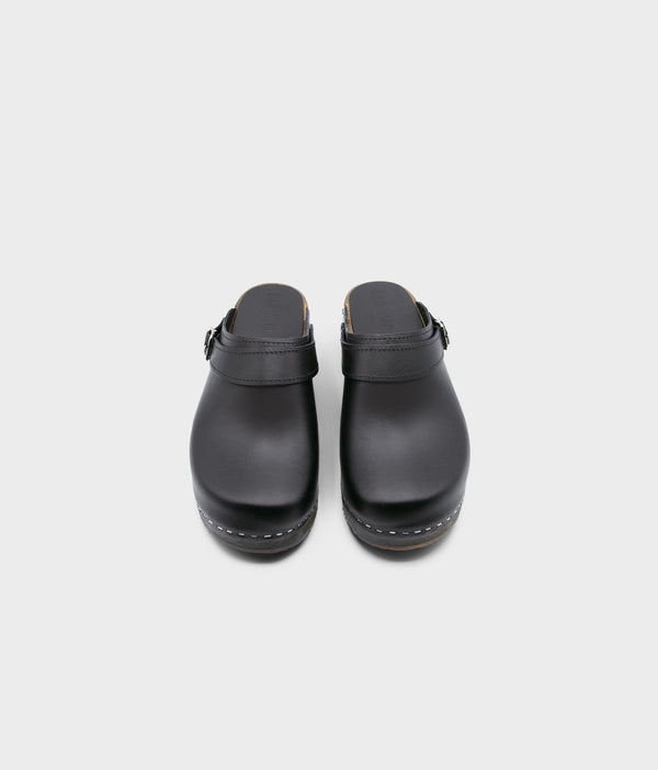 Sandgrens Nybro Backstrap Clog Black