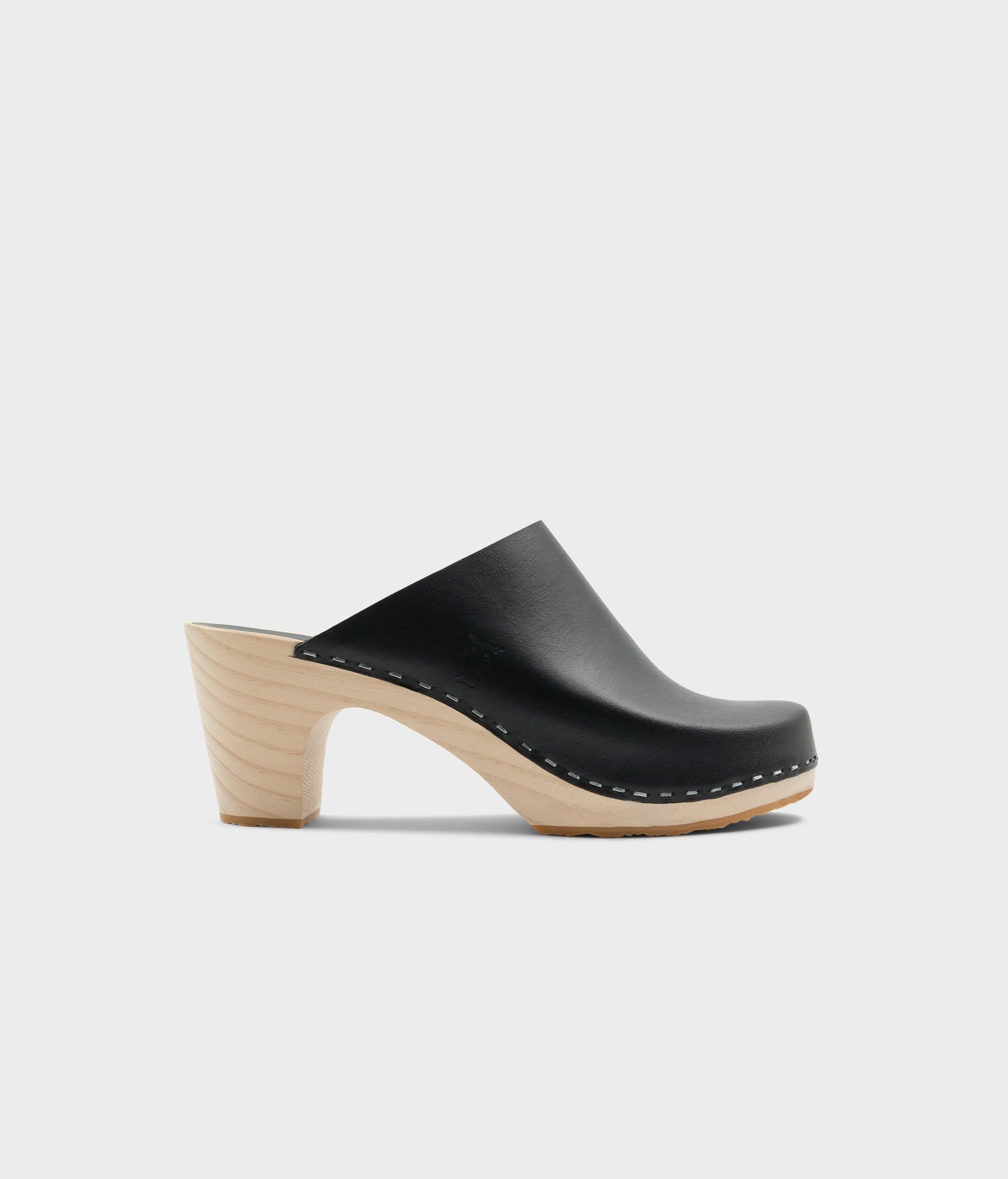 sandgrens Rhodes minimalistic clog mule Black
