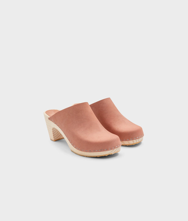 Sandgrens Rhodes Minimalistic Clog Mule Blush