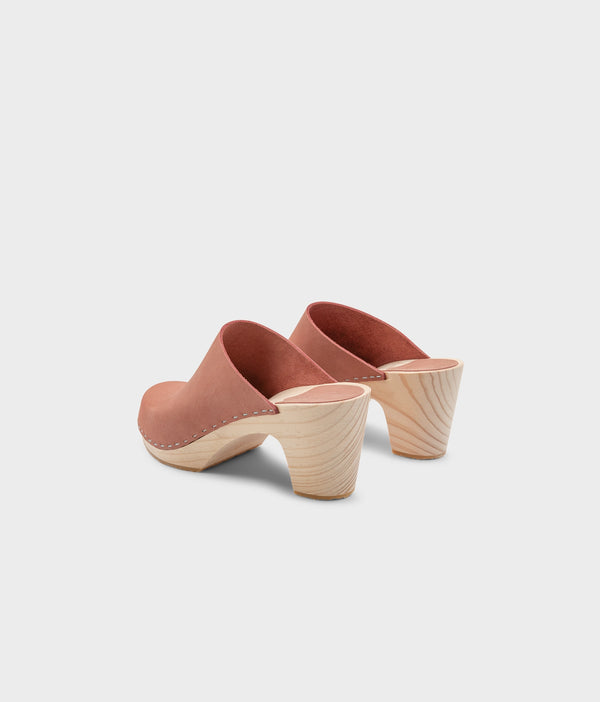 Sandgrens Rhodes Minimalistic Clog Mule Blush
