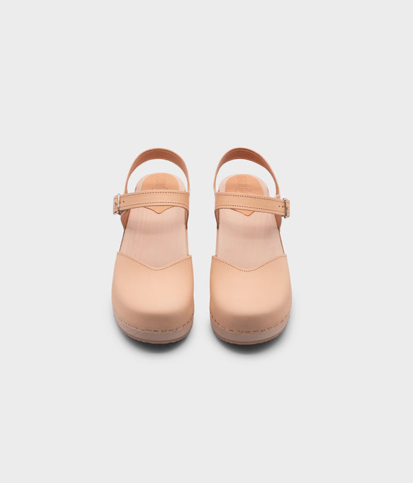 Sandgrens Saragasso Classic Clog Sandal Ecru