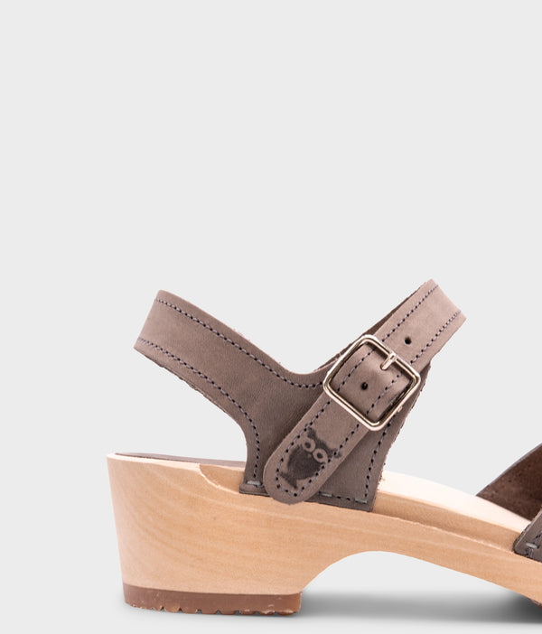 Sandgrens Saragasso Classic Clog Sandal Stone