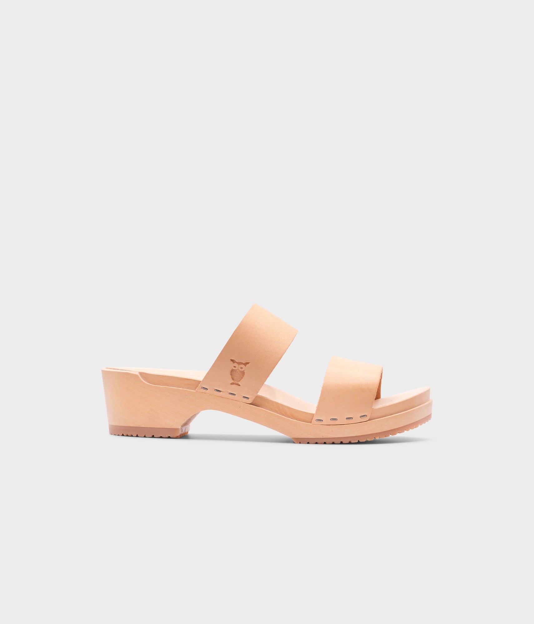 sandgrens Stockholm low slip-in clog sandal Ecru