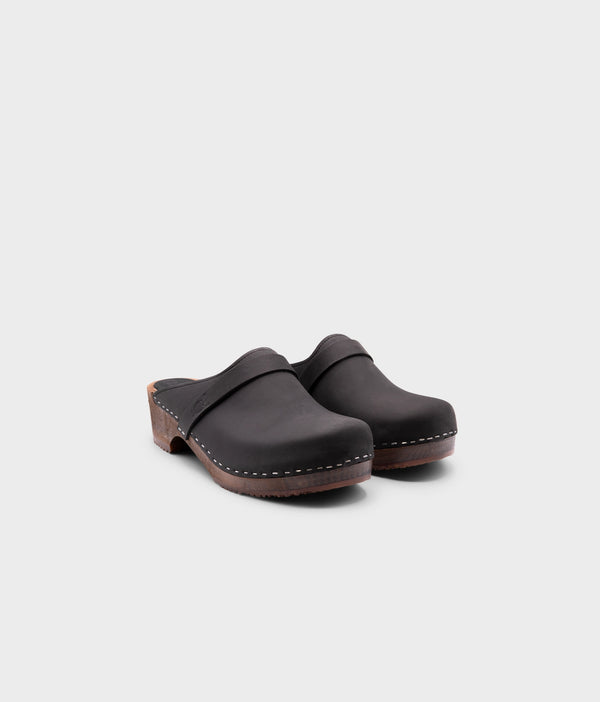 Sandgrens Tokyo Classic Clog Mule Black