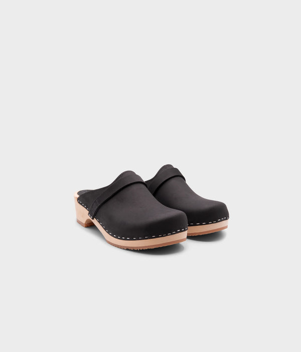 Sandgrens Tokyo Classic Clog Mule Black