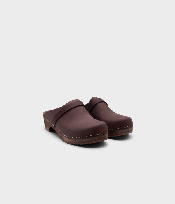 Sandgrens Tokyo Classic Clog Mule Fudge