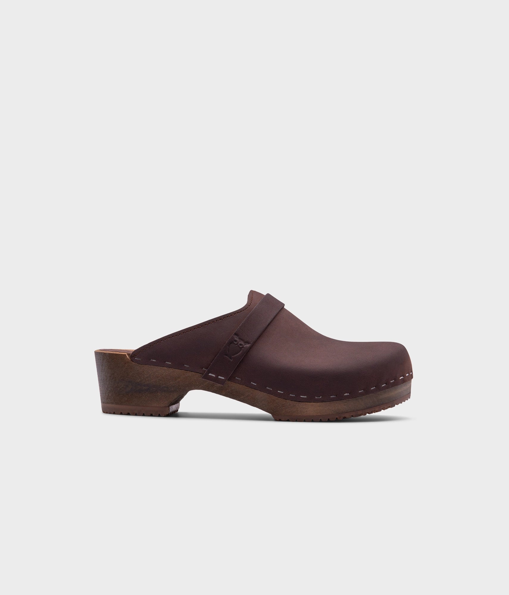 sandgrens Tokyo classic clog mule Fudge