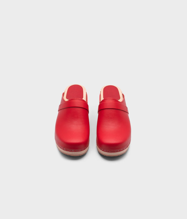 Sandgrens Tokyo Classic Clog Mule Red