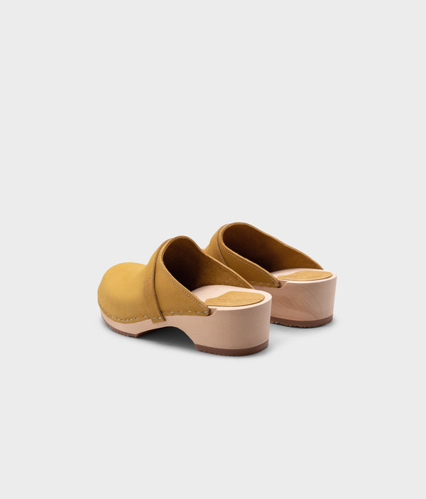 Sandgrens Tokyo Classic Clog Mule Royal Yellow