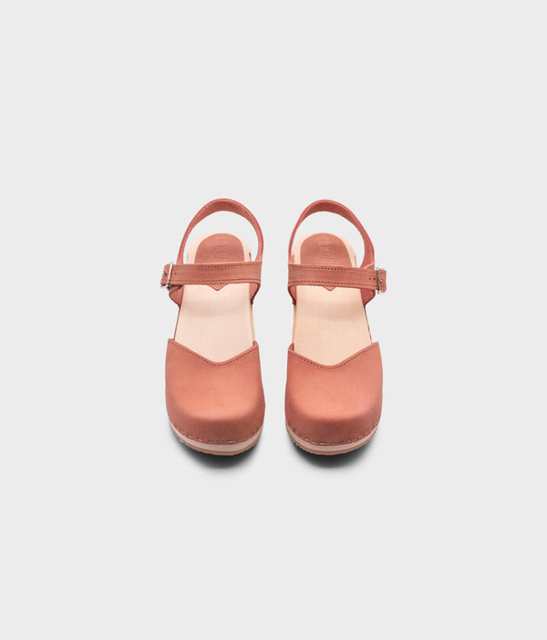 Sandgrens Victoria Classic Clog Sandal Blush