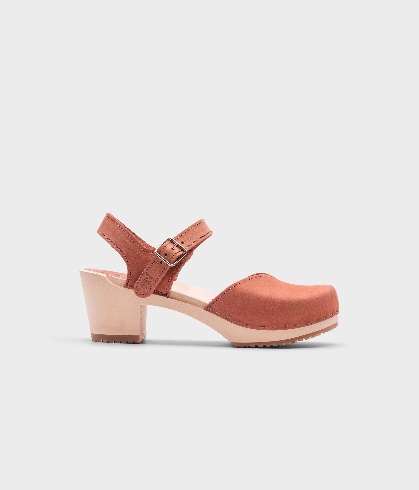 sandgrens Victoria classic clog sandal Blush