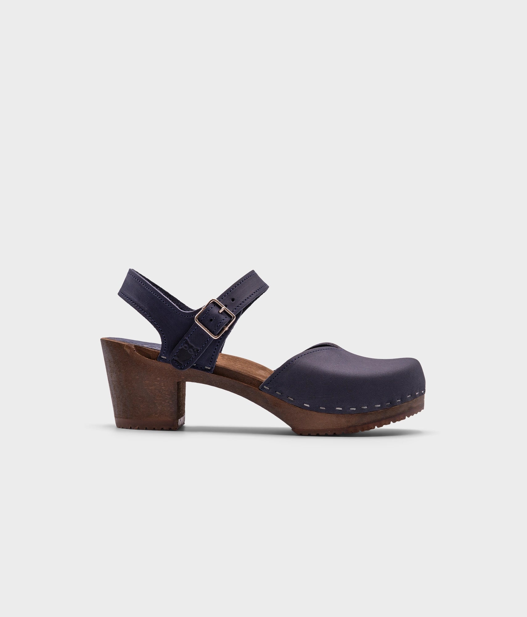 sandgrens Victoria classic clog sandal Navy