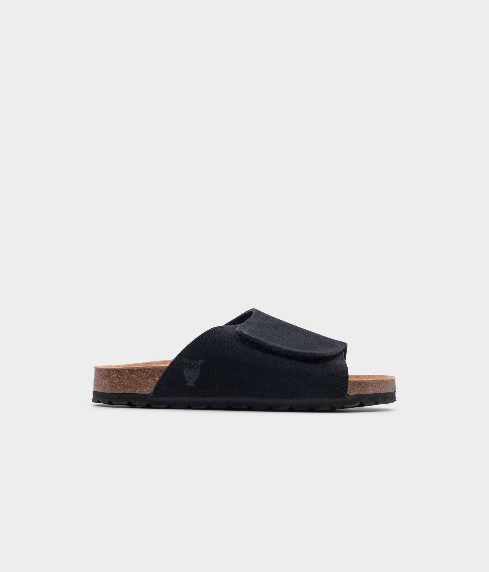 sandgrens Vigo velcro cork sandal Black Ember