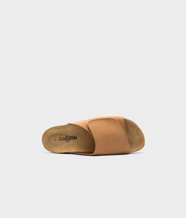 Sandgrens Vigo Velcro Cork Sandal Light Terracotta