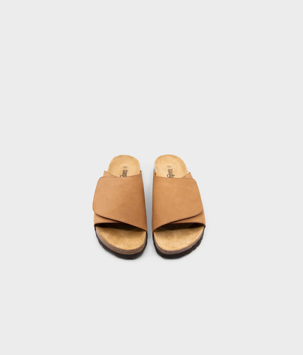 Sandgrens Vigo Velcro Cork Sandal Light Terracotta