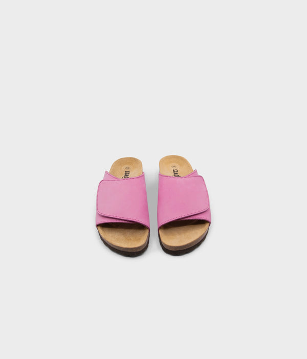Sandgrens Vigo Velcro Cork Sandal Magenta