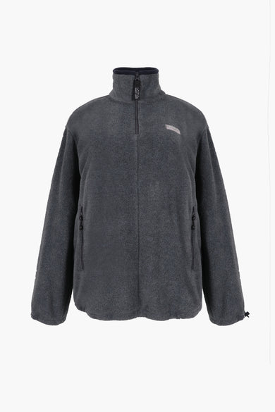 sandy liang ASCHER PULLOVER FLEECE IN GREY