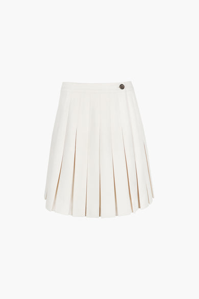 sandy liang ASTRA SKORT IN BONE