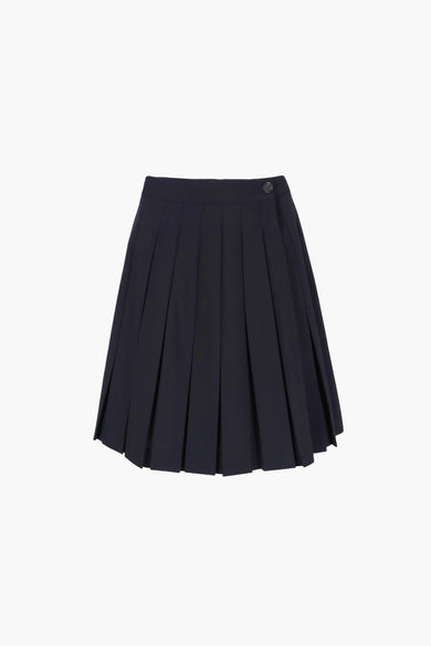 sandy liang ASTRA SKORT IN DARK NAVY